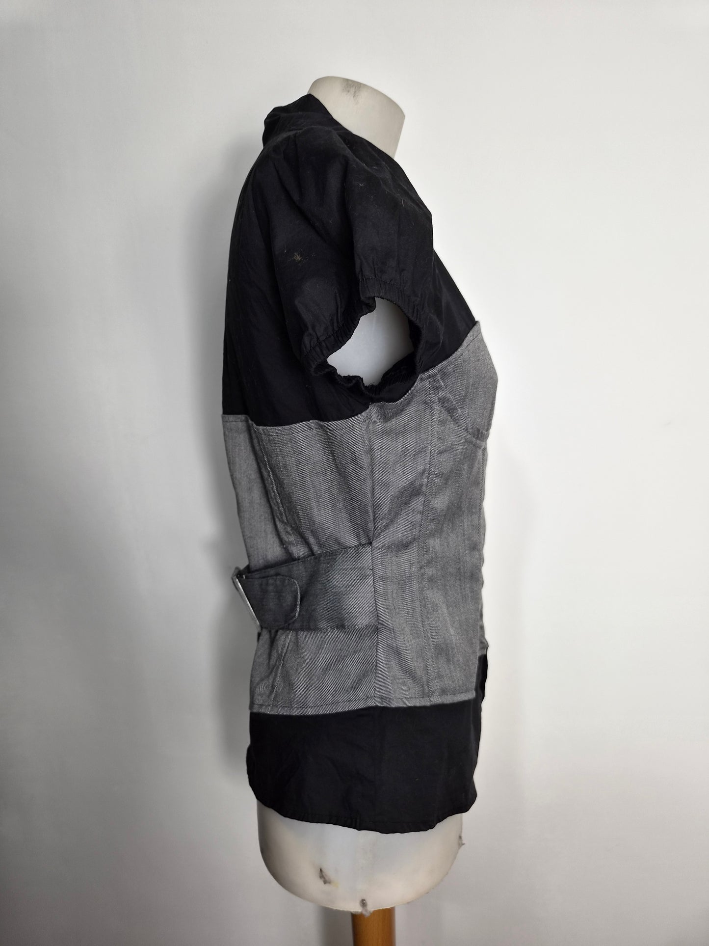 Chemise fermeture agrafes