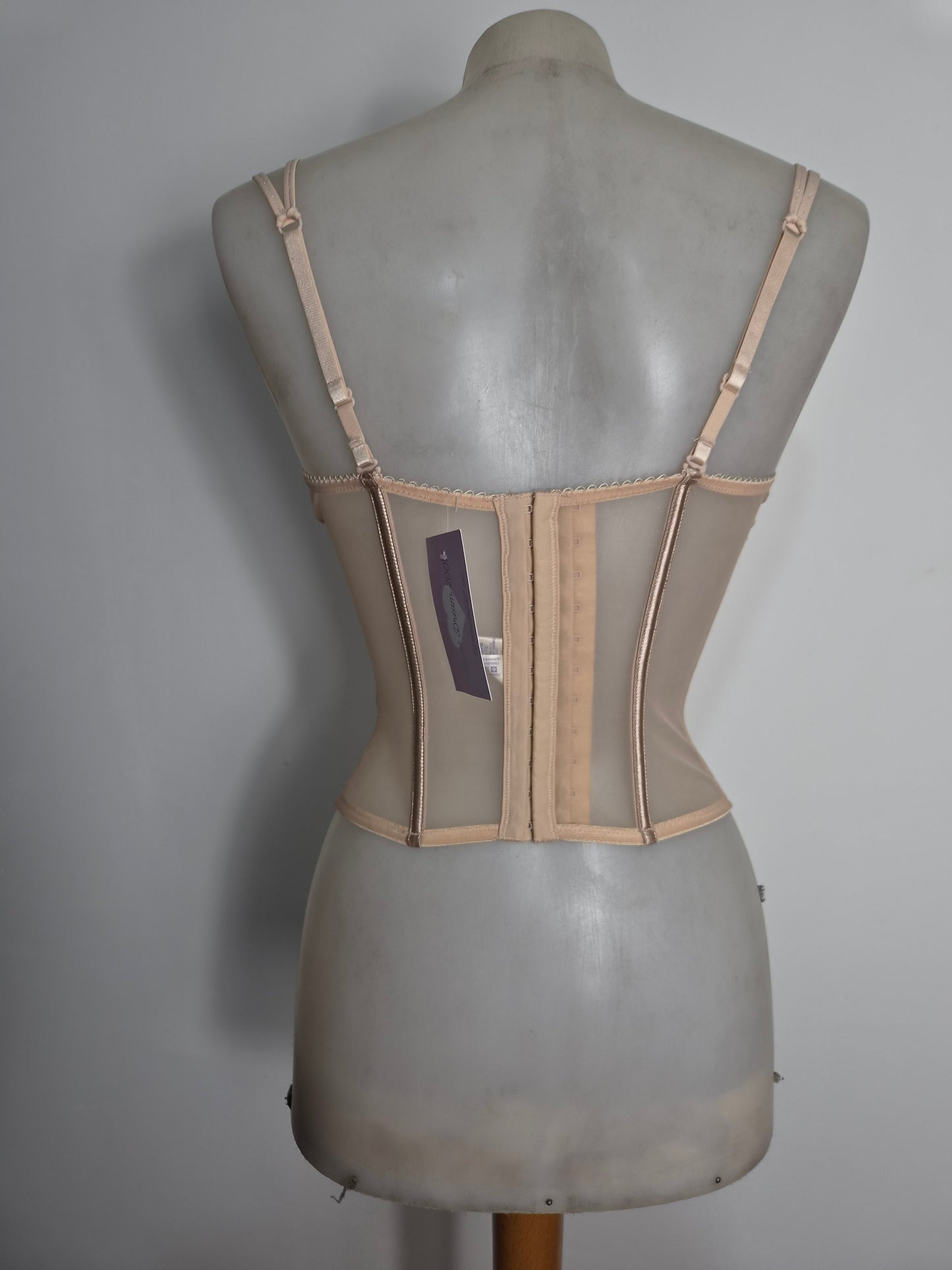 Haut esprit corset rose