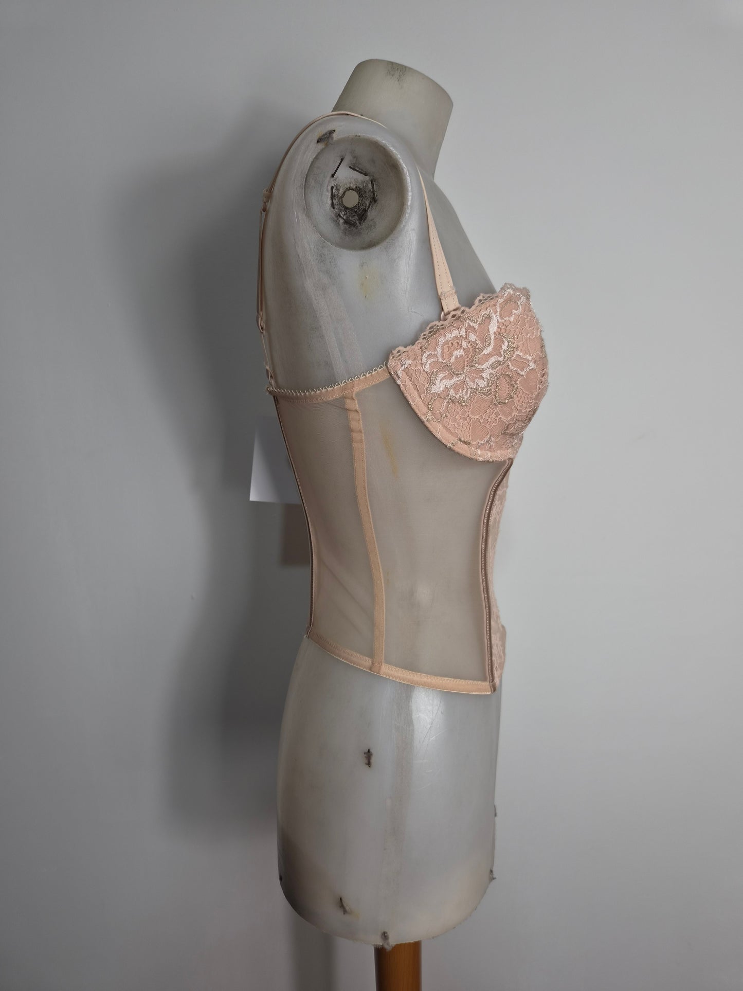Haut esprit corset rose