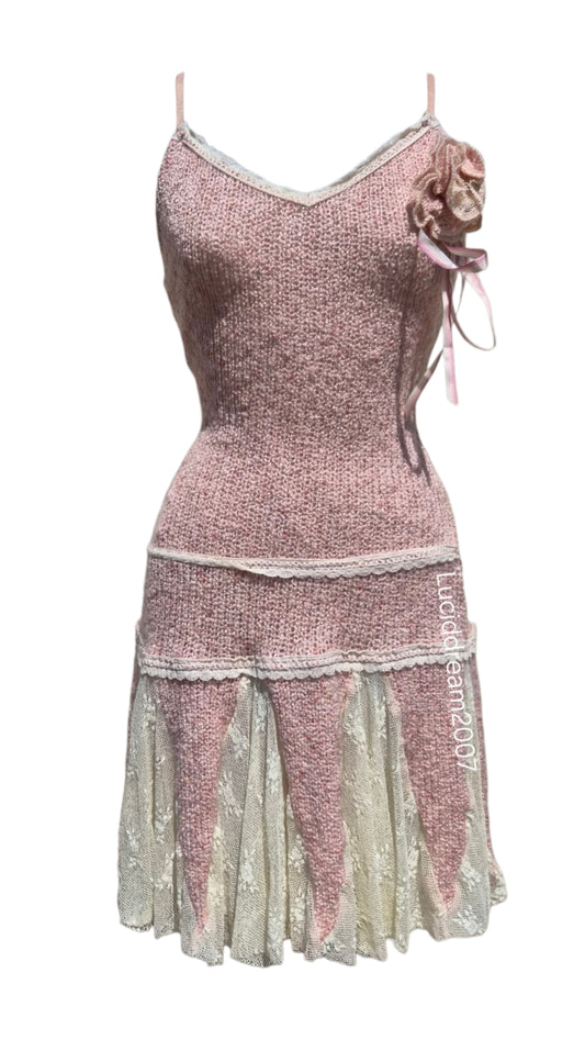 Robe rose Zone Bleue