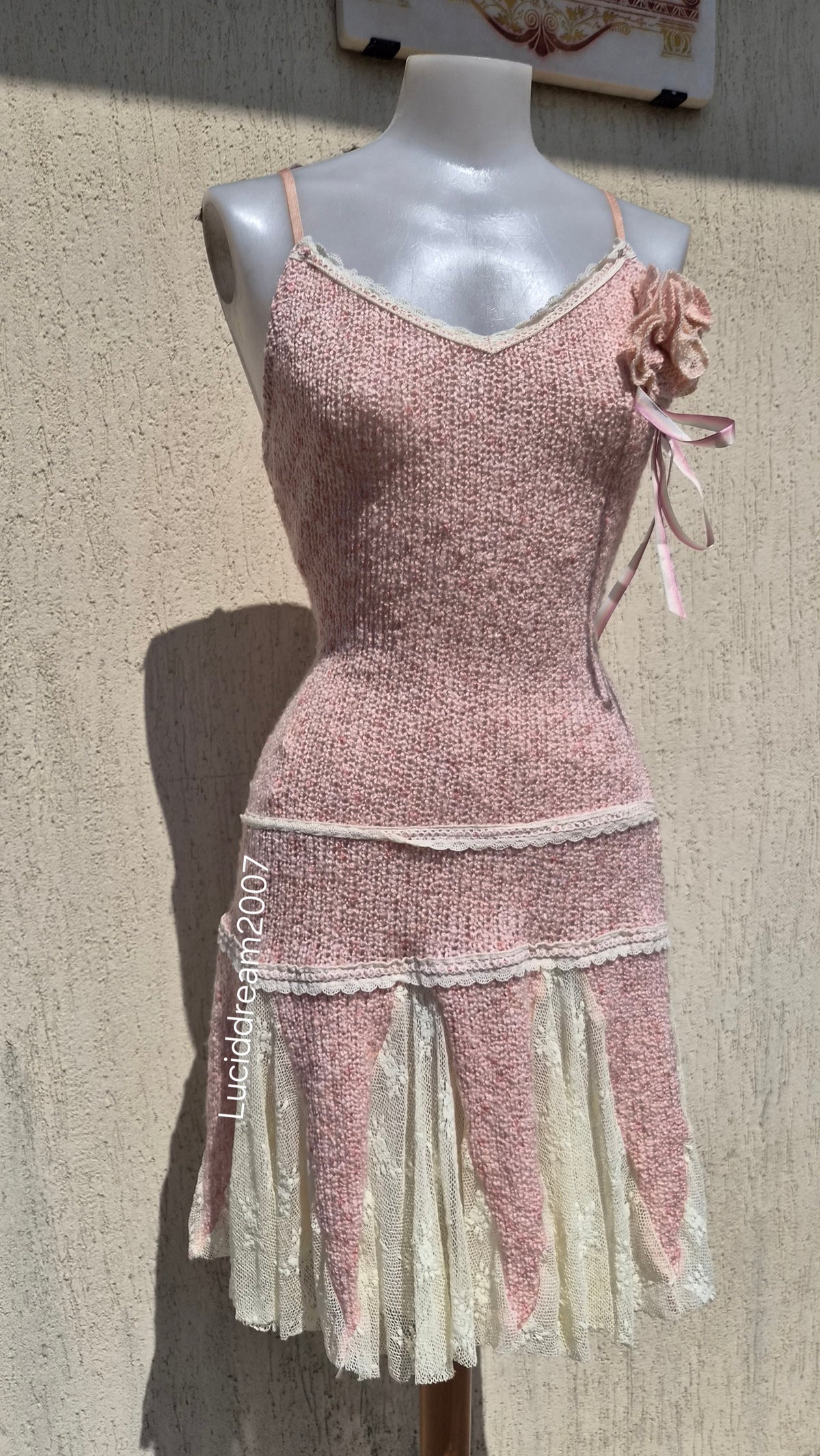 Robe rose Zone Bleue