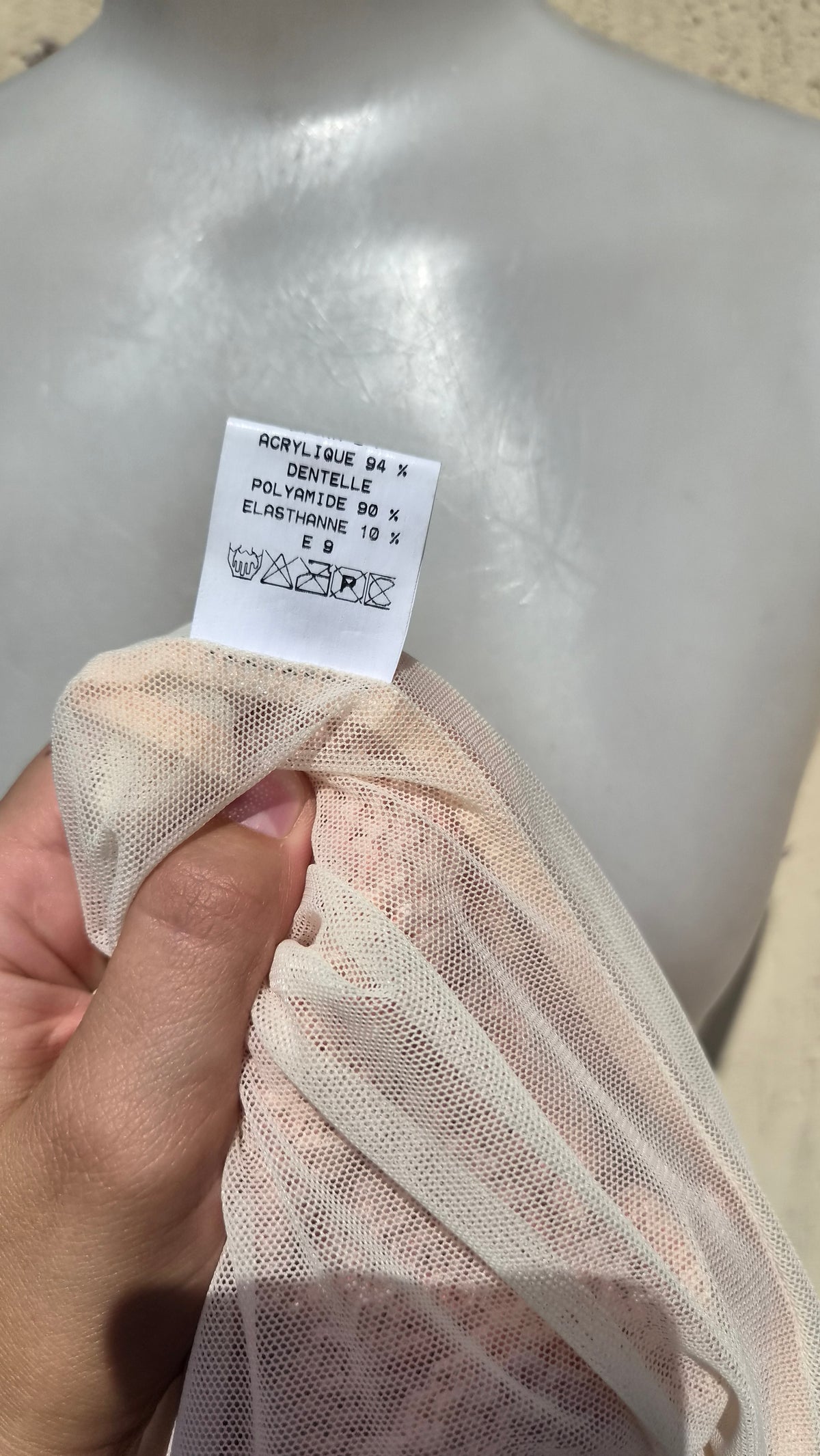 Robe rose Zone Bleue