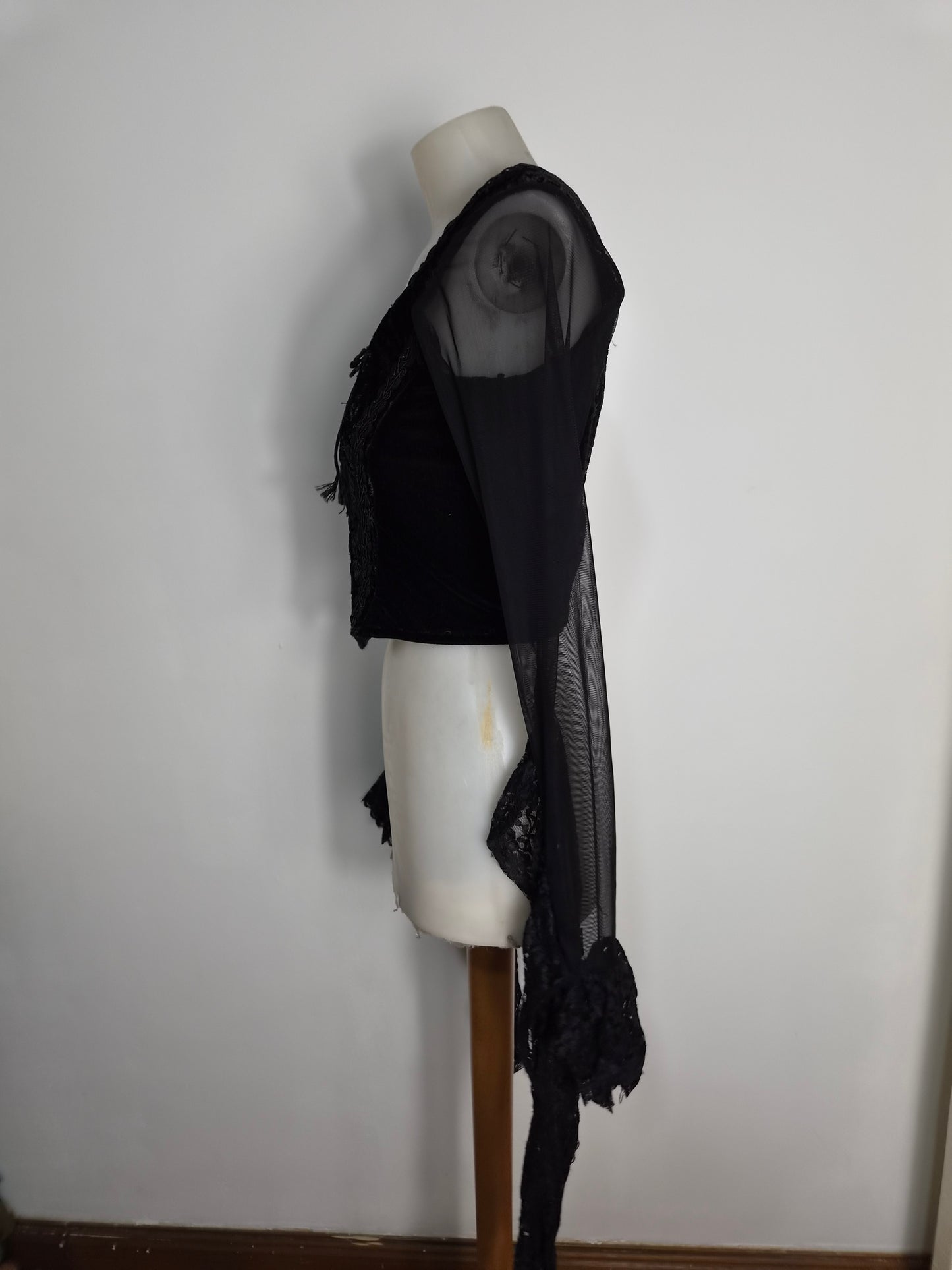 Haut corset manches longues