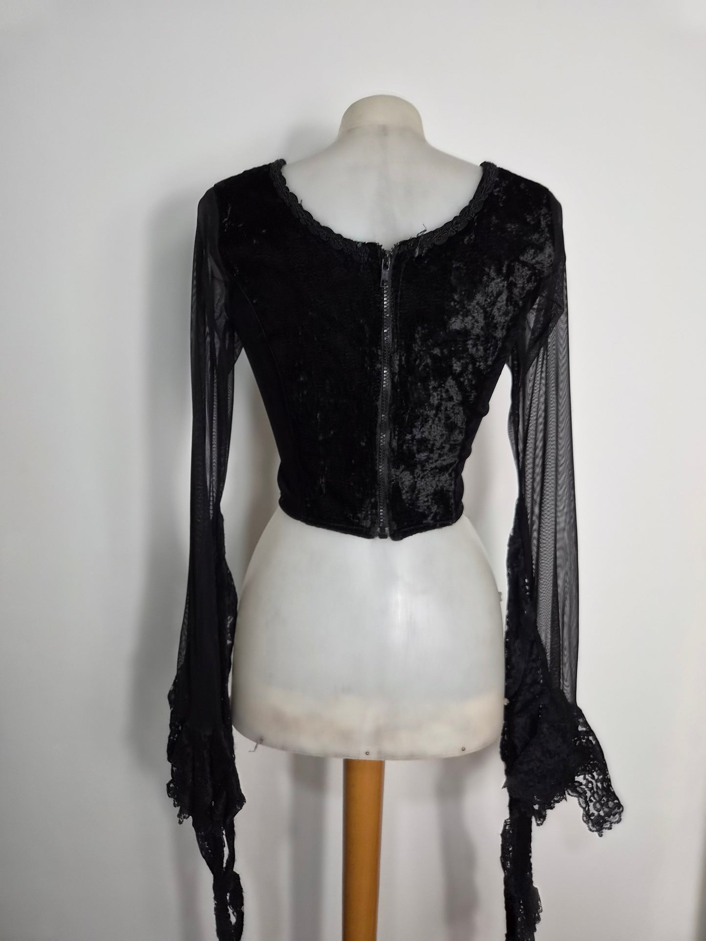 Haut corset manches longues