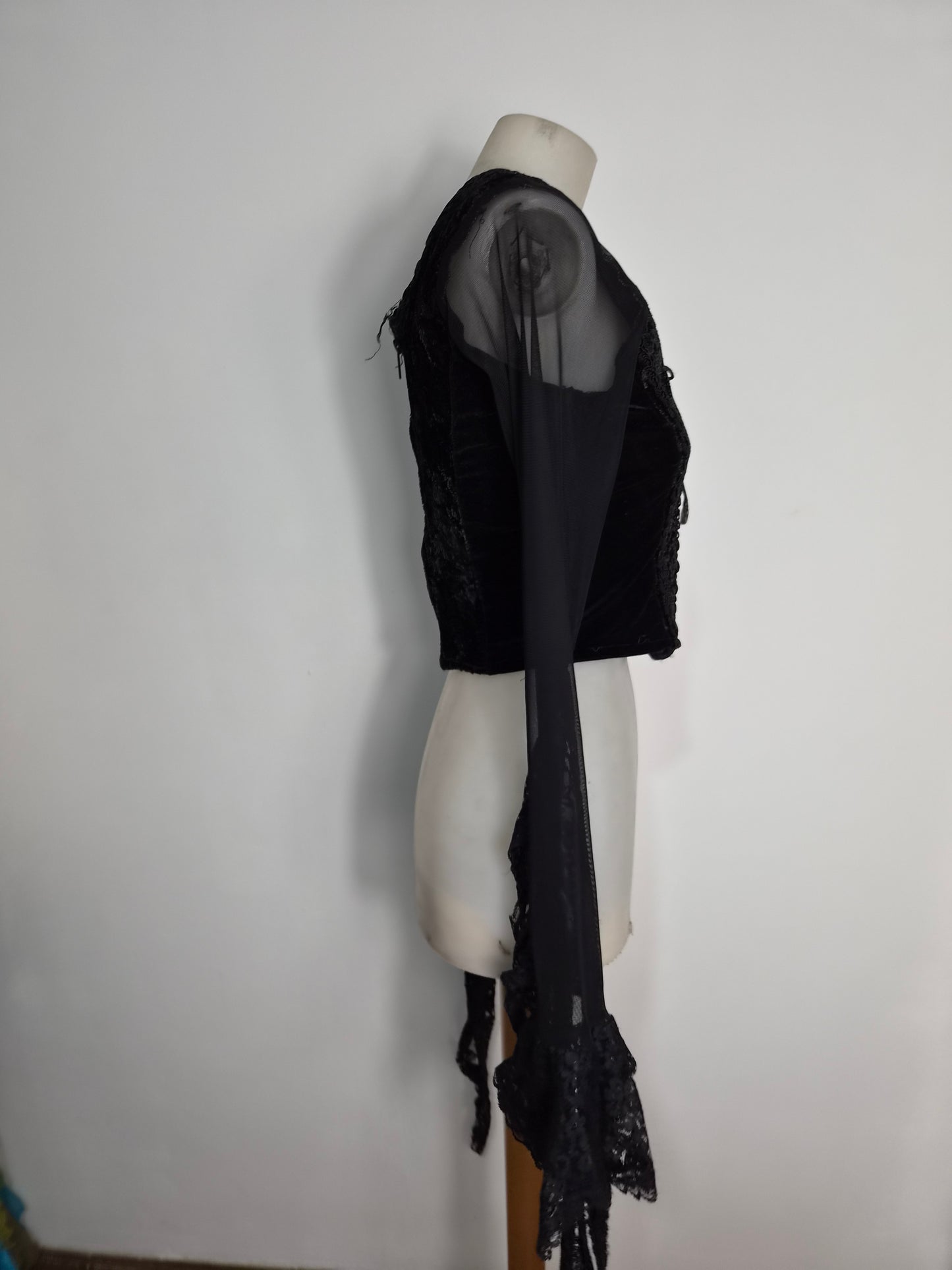 Haut corset manches longues