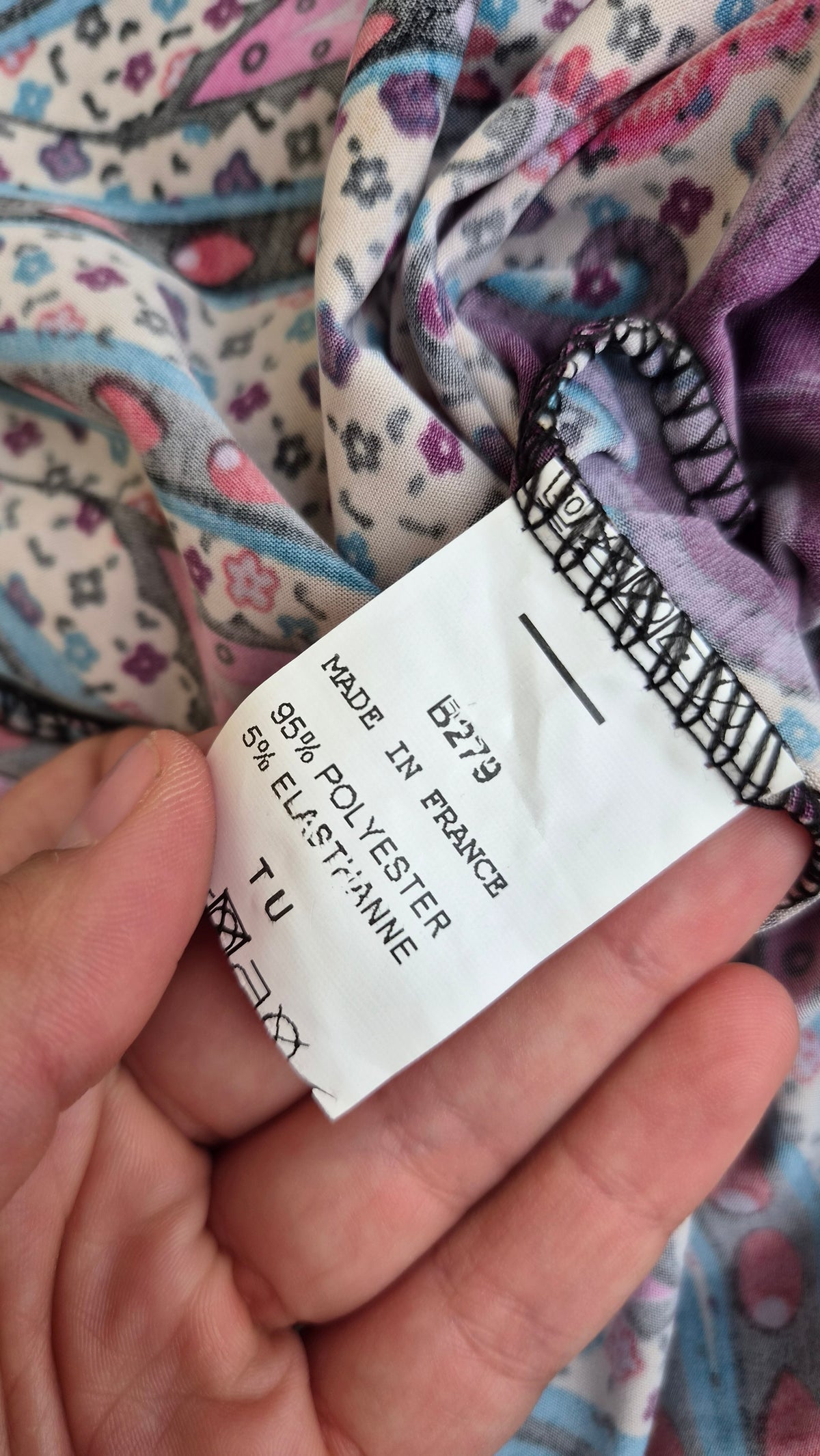 Maxi robe fluide violette