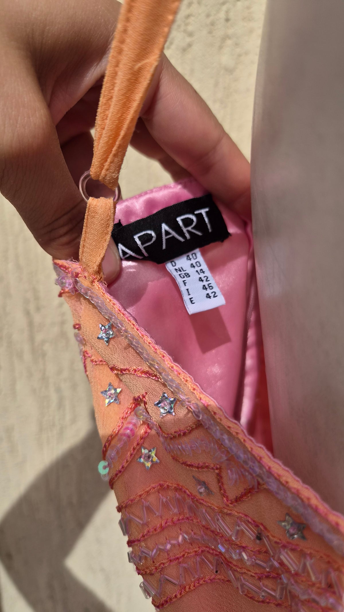 Embroidered dress APART