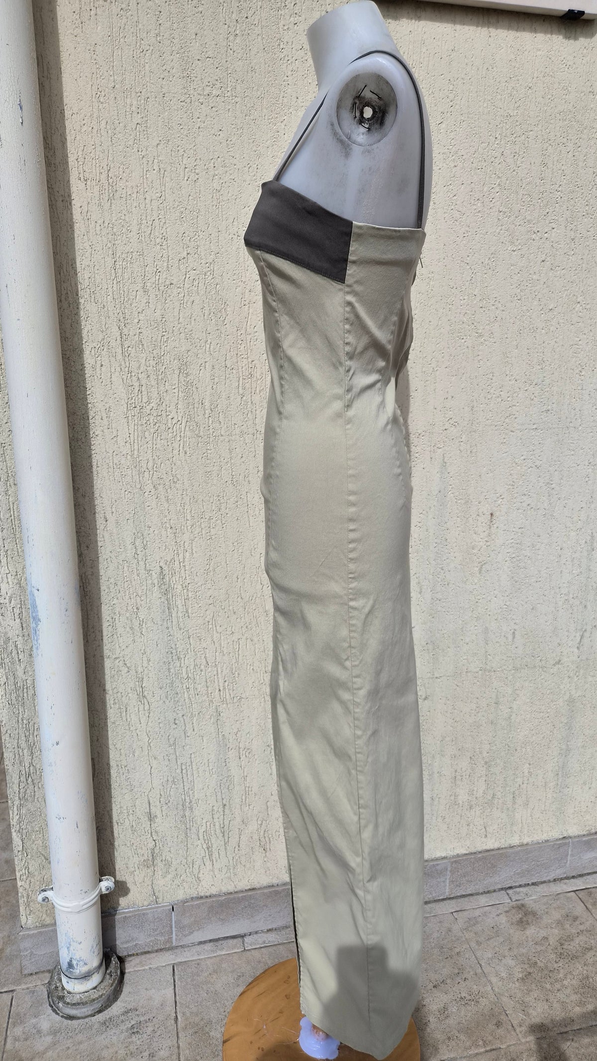 Robe cintrée verte