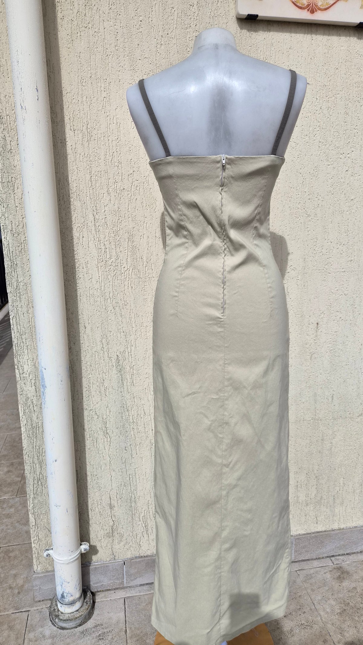 Robe cintrée verte