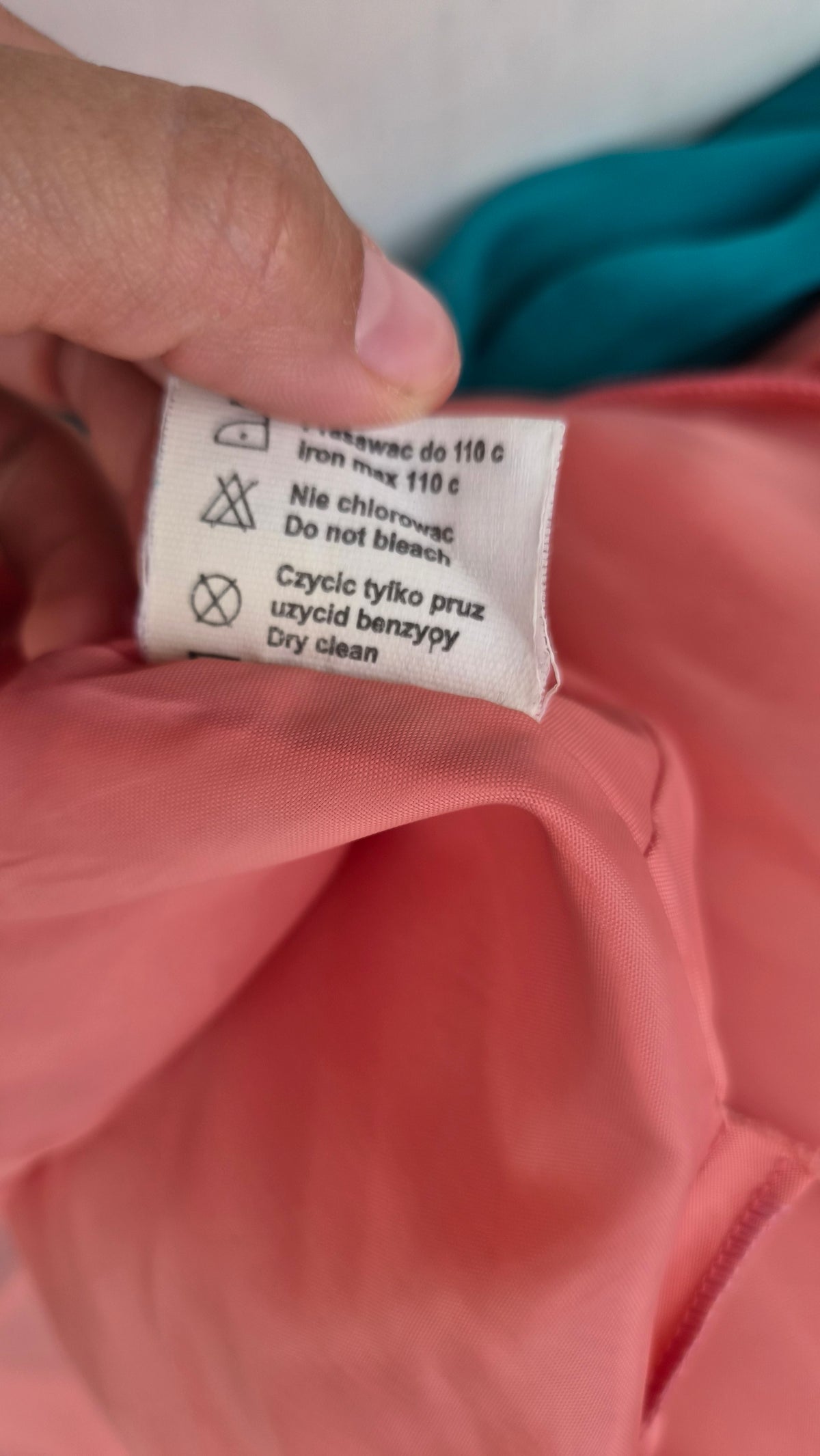 Pink-toned voile dress