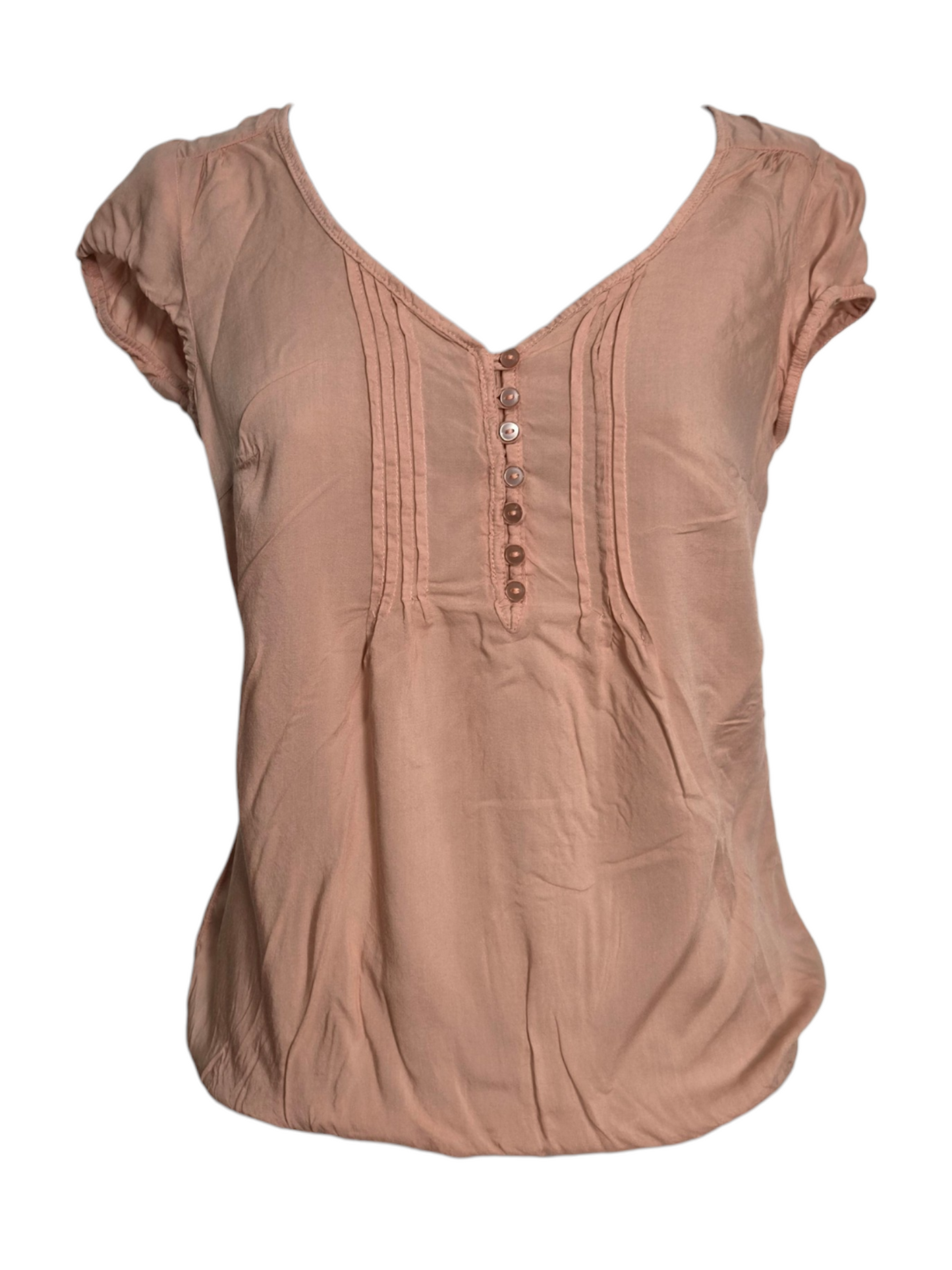 Haut en voile rose
