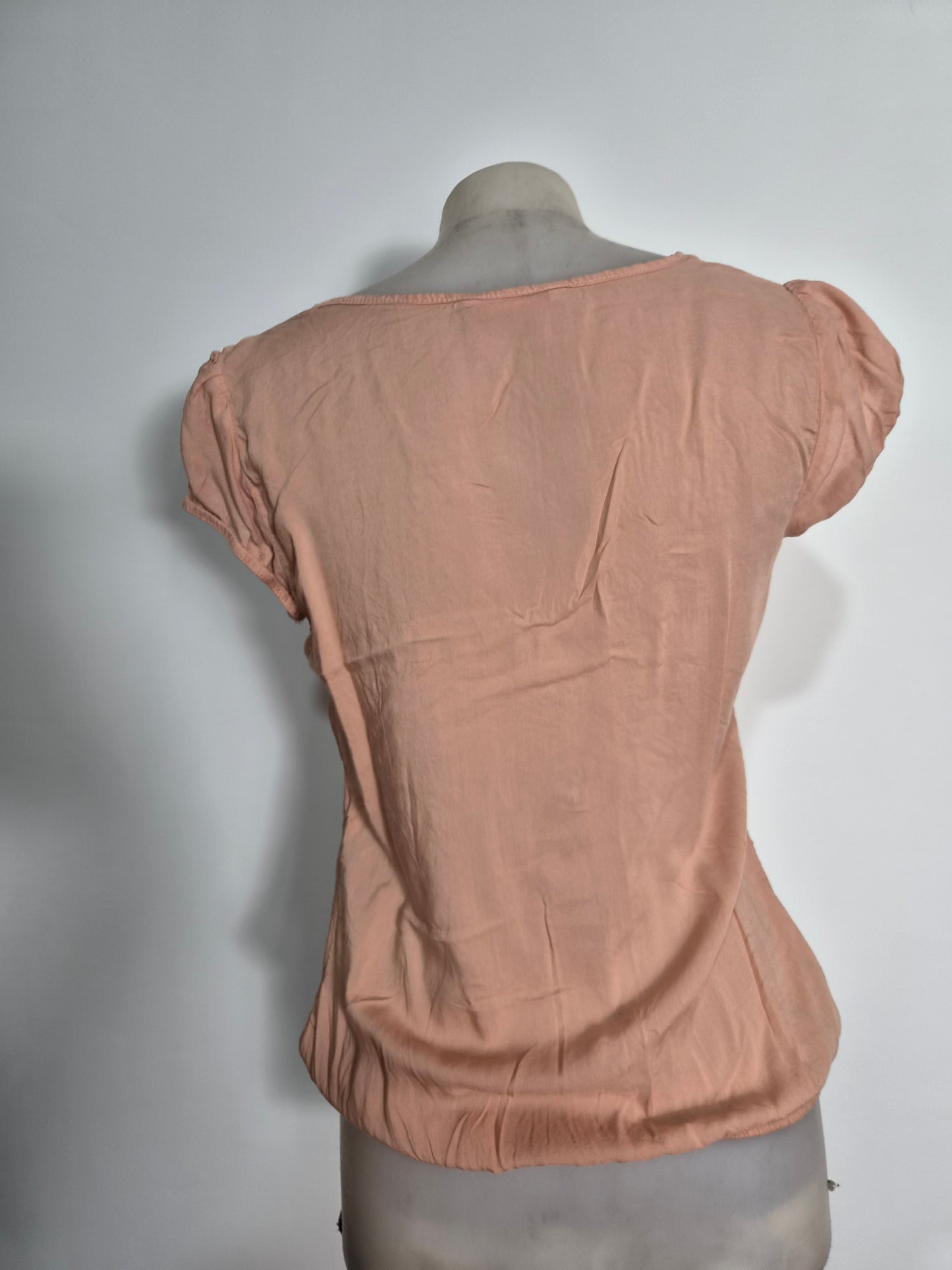 Haut en voile rose
