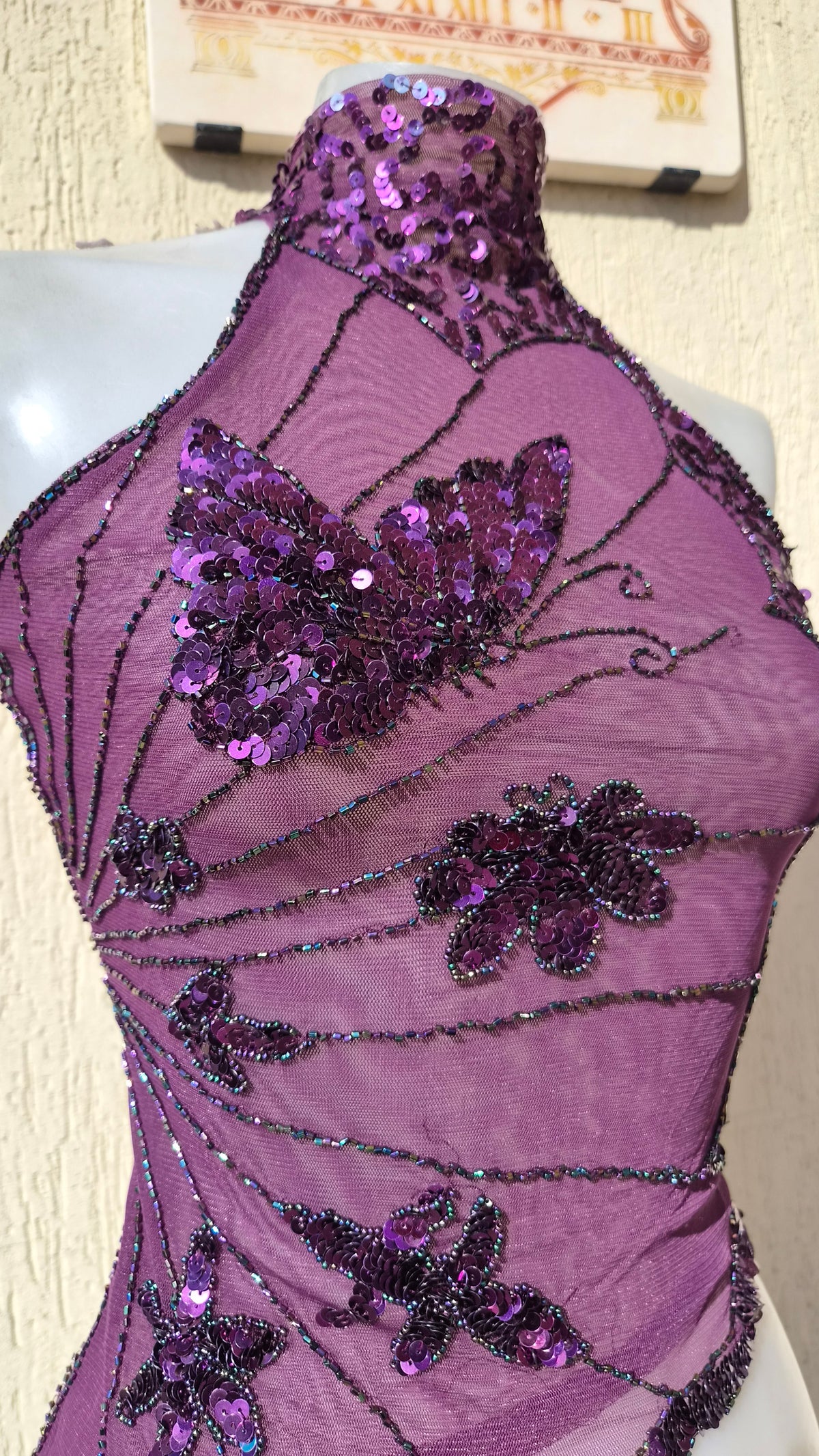 Haut asymétrique à sequins