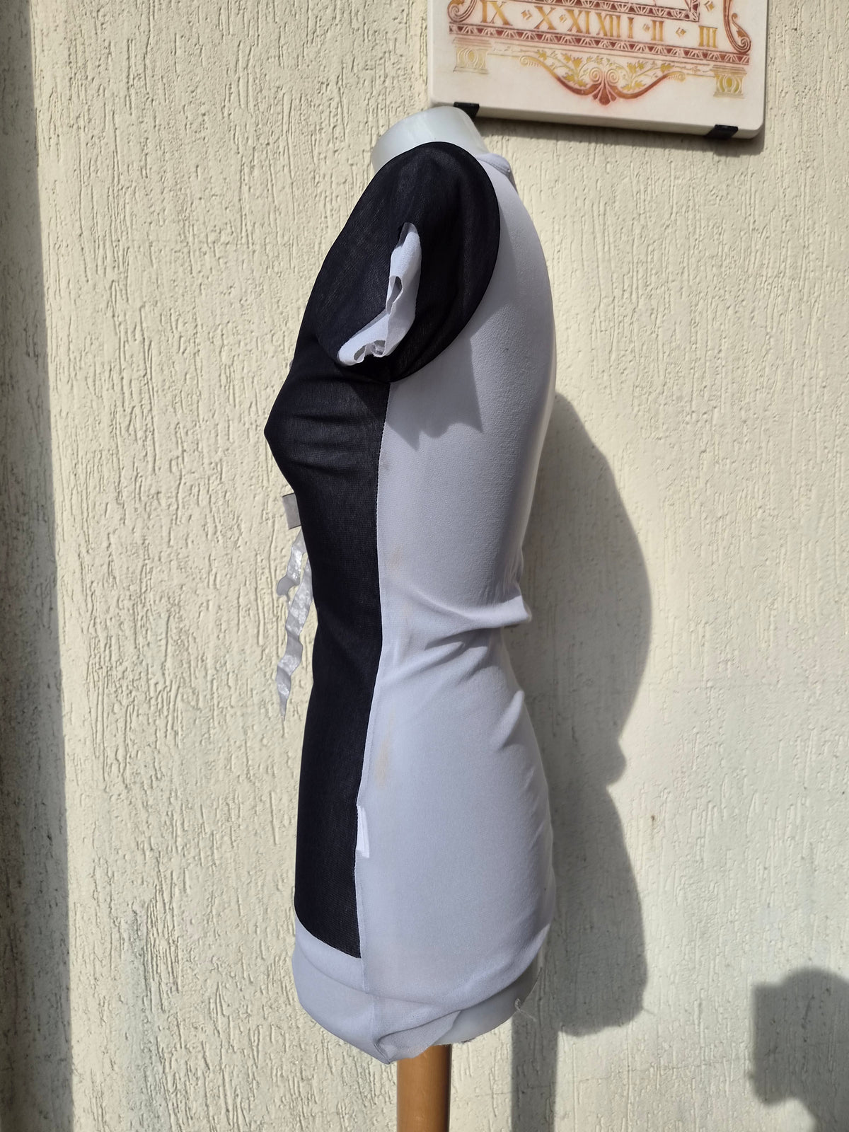 Haut en voile gris