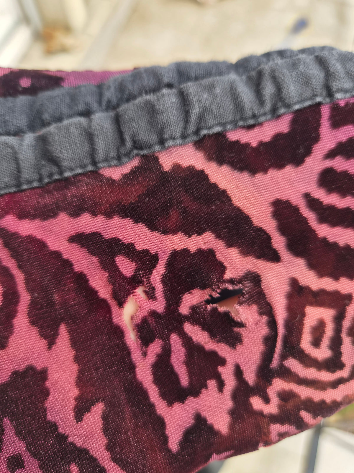 Burgundy velvet corset top