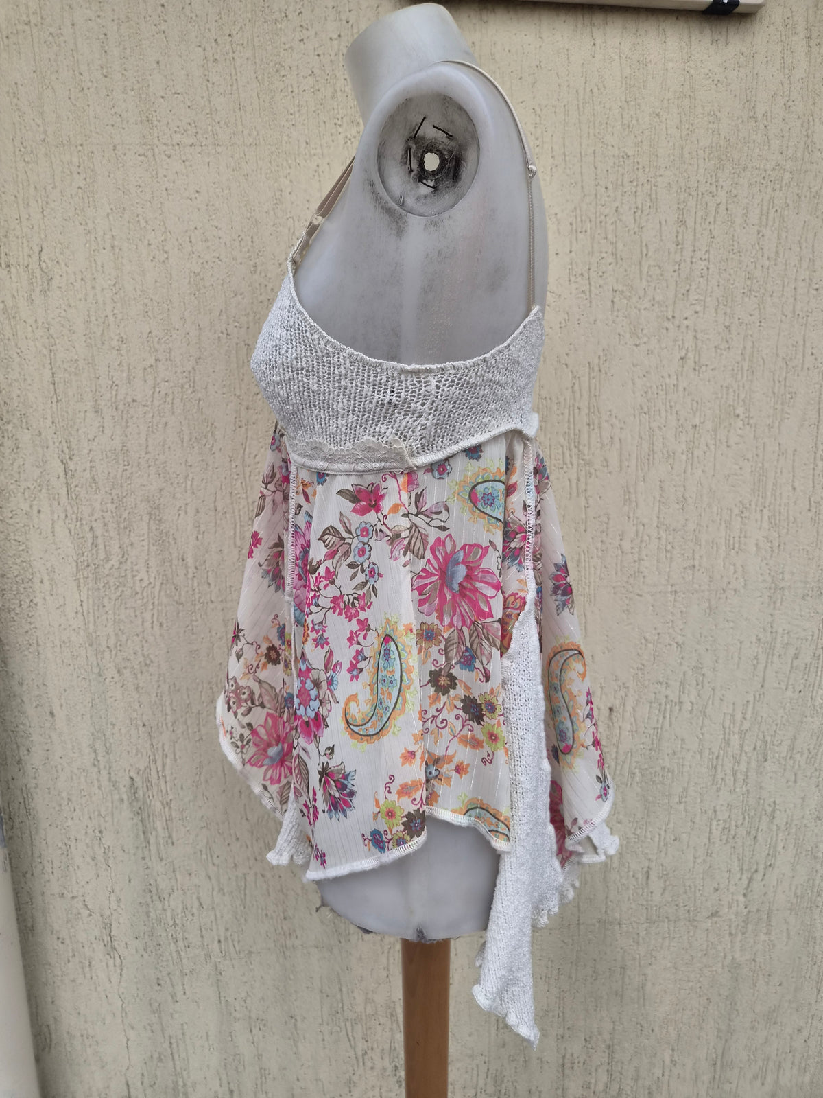 Blue Zone floral voile top
