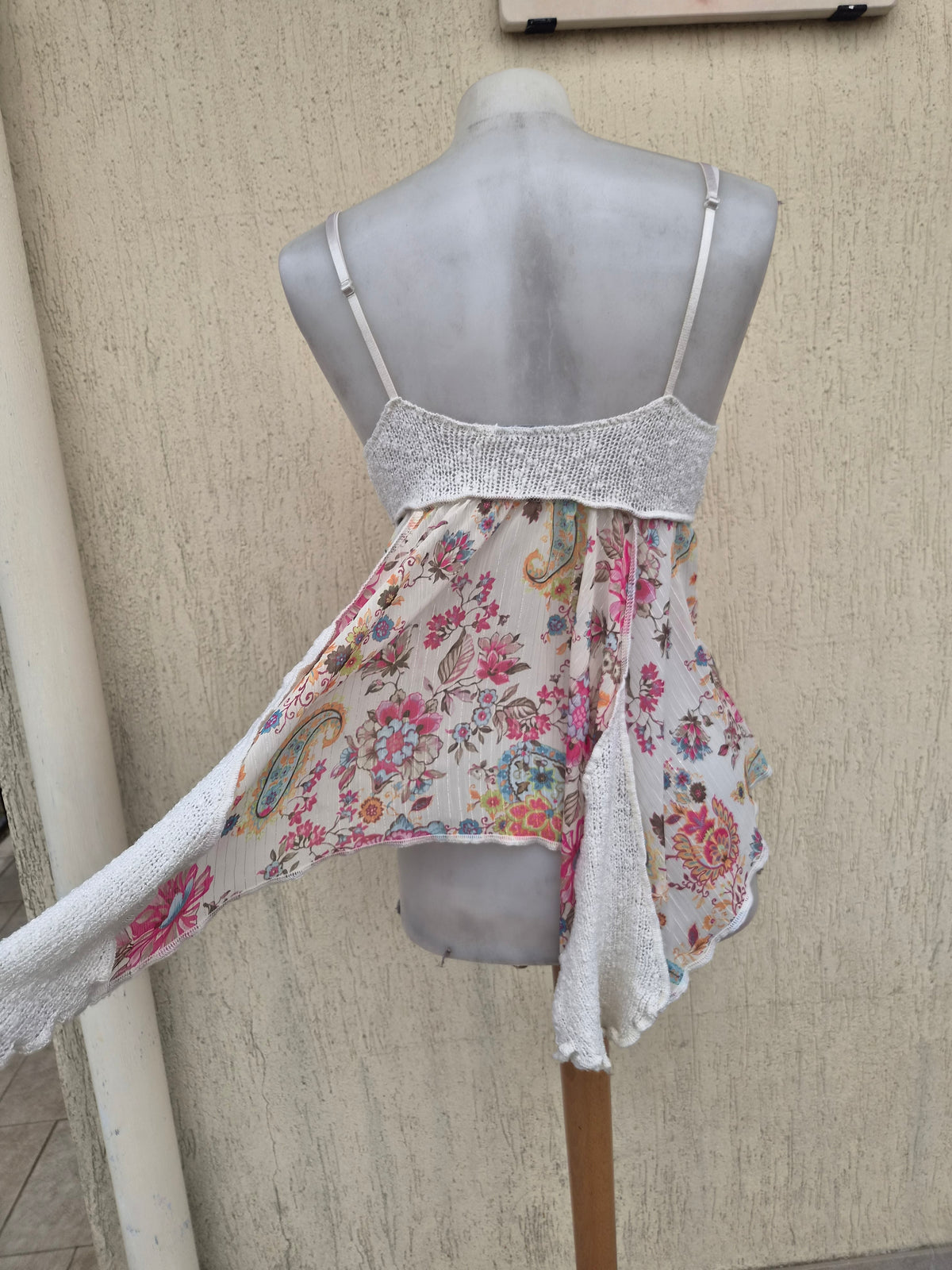 Blue Zone floral voile top