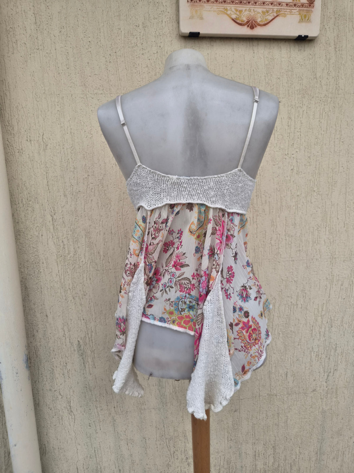 Blue Zone floral voile top