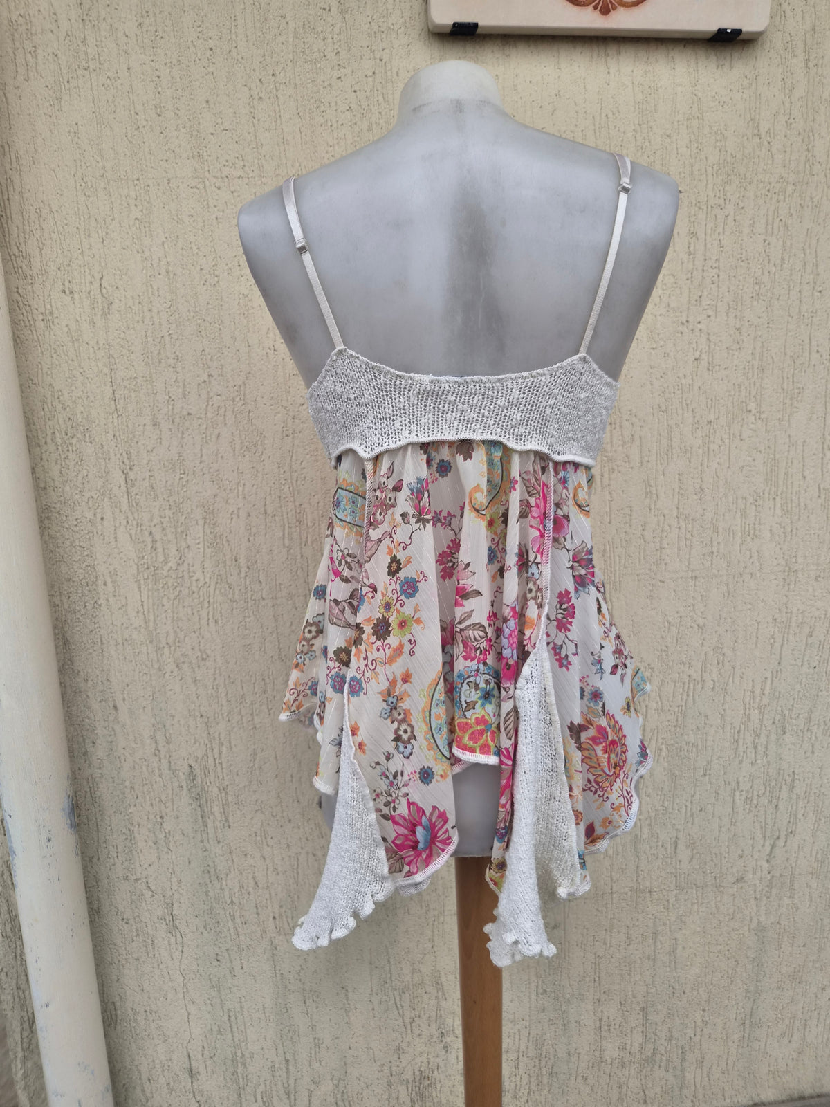 Blue Zone floral voile top