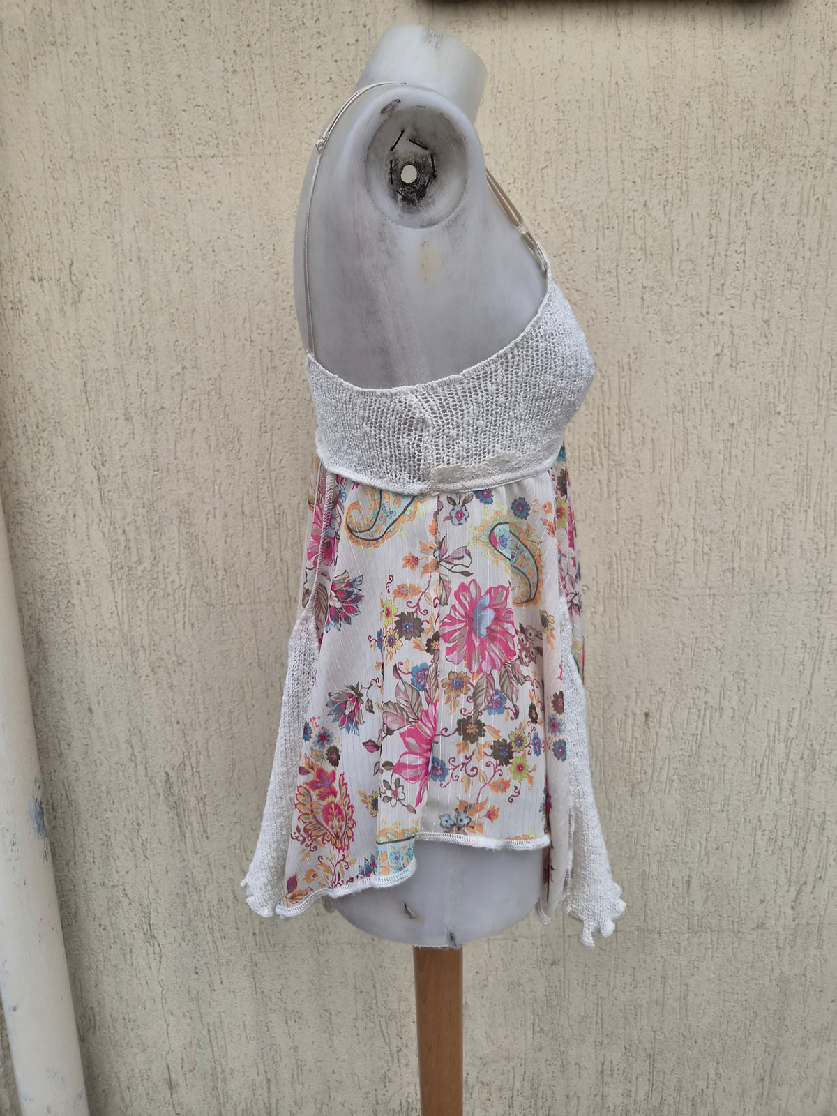 Blue Zone floral voile top