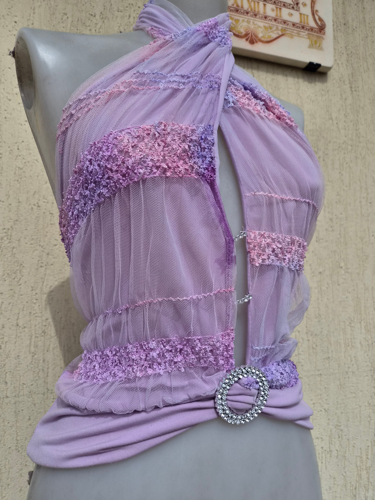 Lila backless top