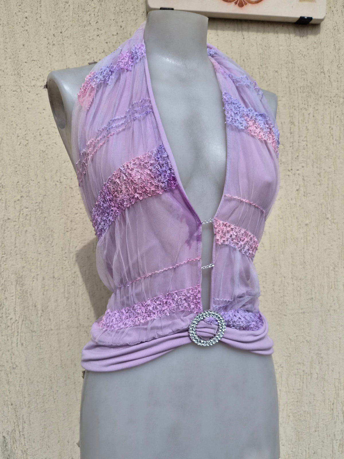 Lila backless top