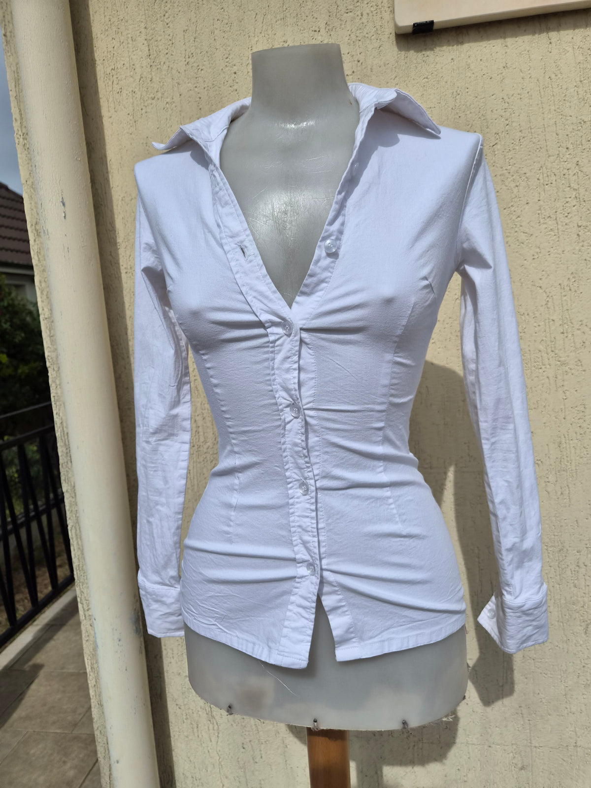 Chemise dos nu à laçage