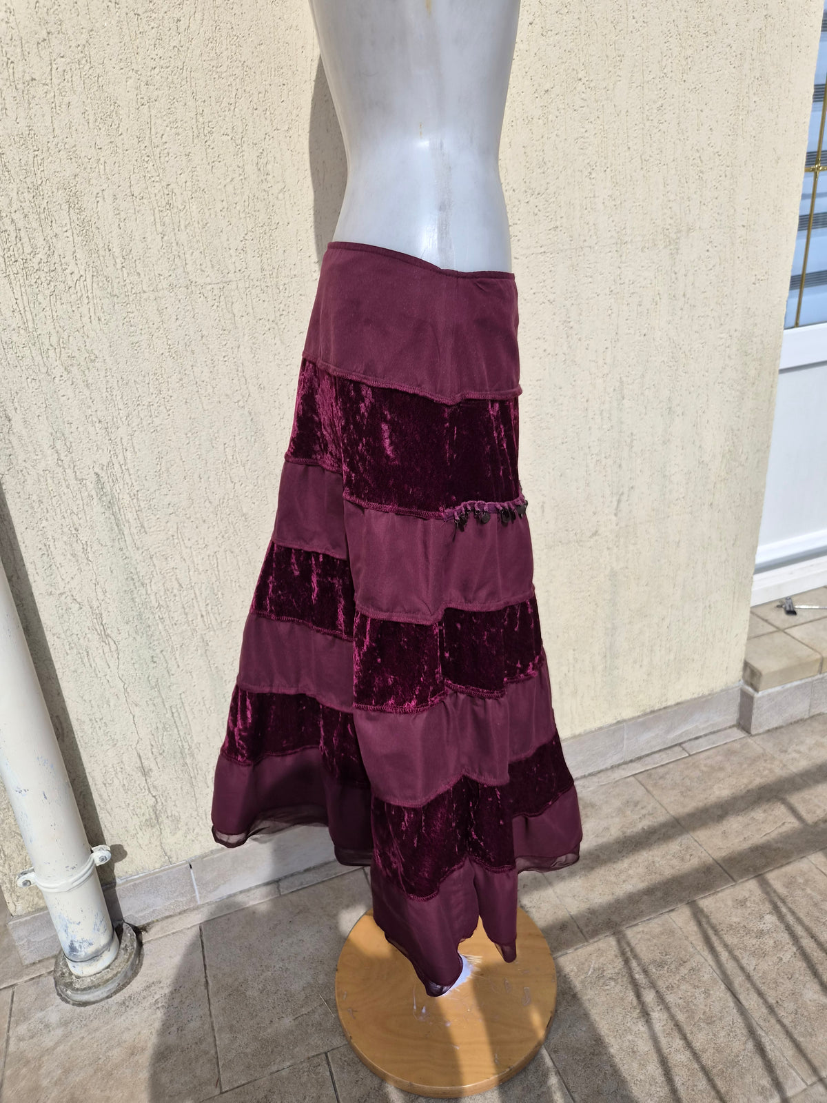Jupe bordeaux