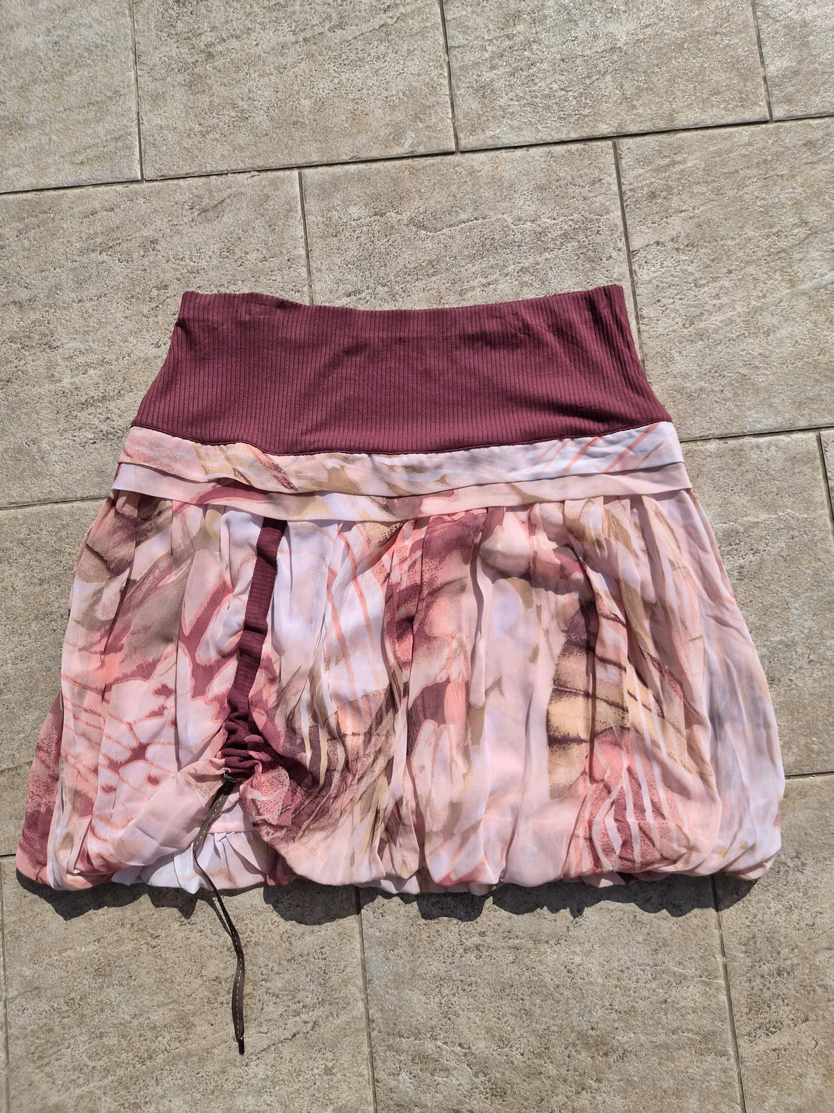 Mini jupe en voile
