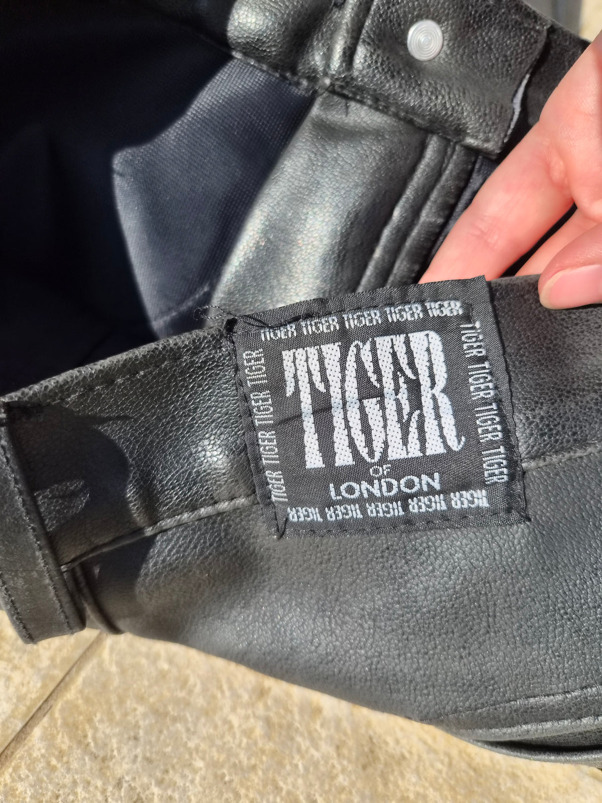 Pantalon en cuir Tiger of London