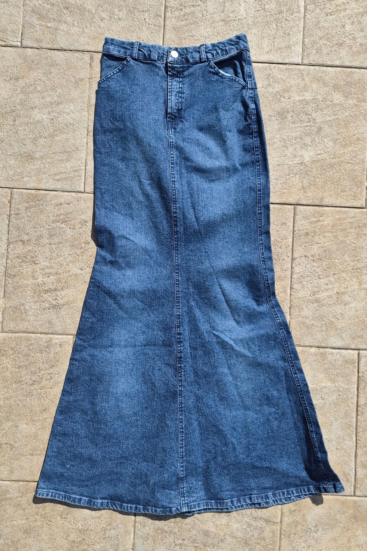 Jupe sirène en denim