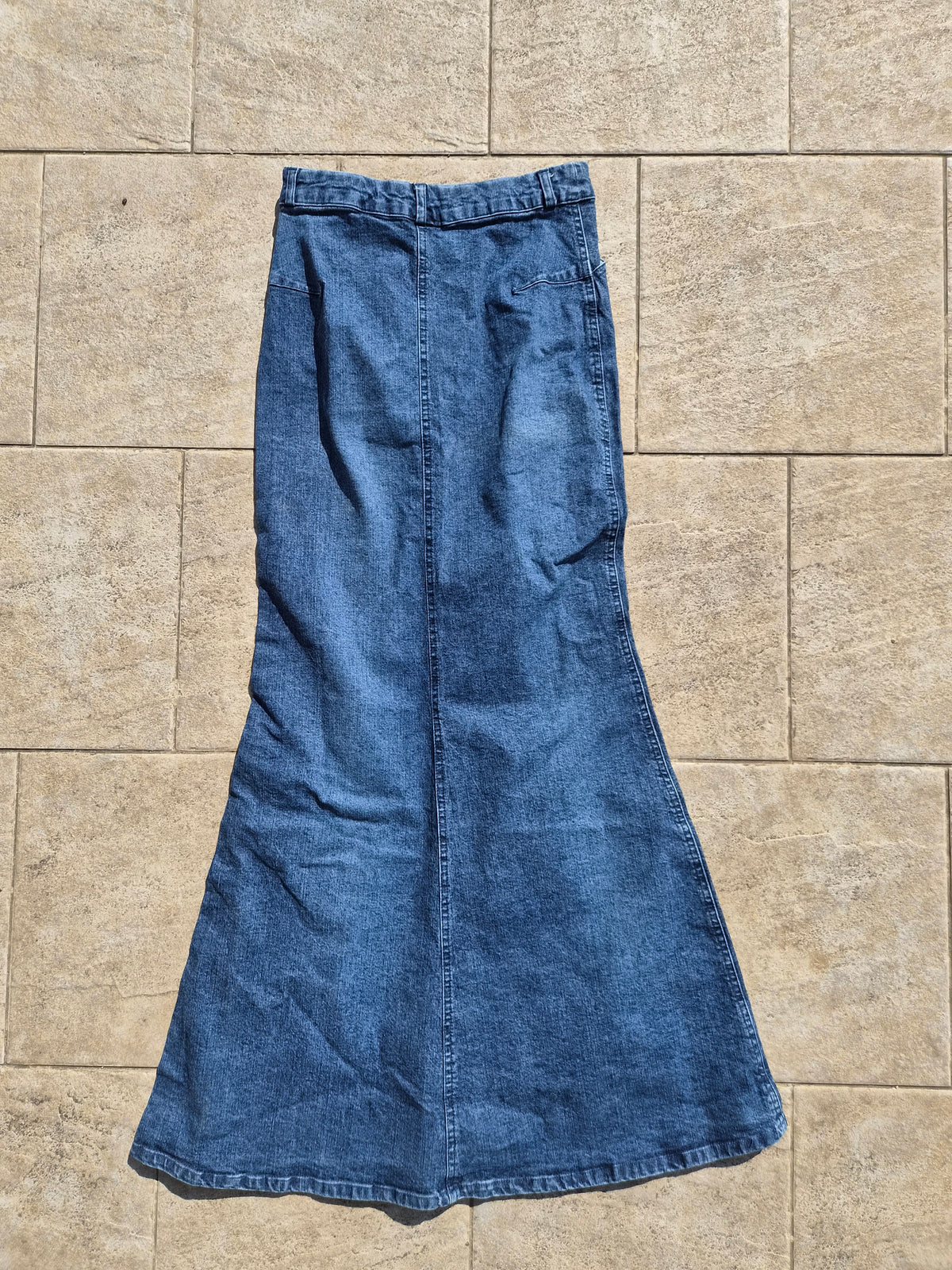 Jupe sirène en denim