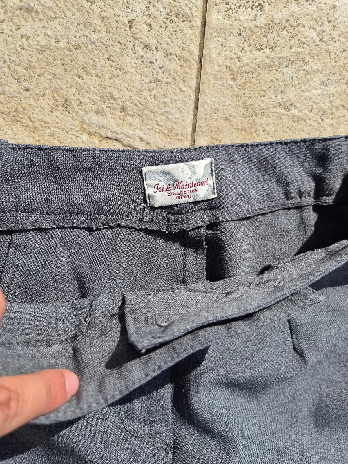 Pantalon officecore gris