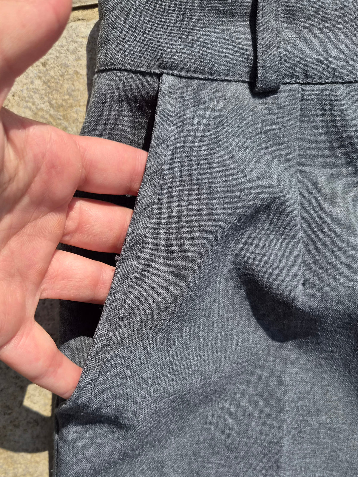 Pantalon officecore gris
