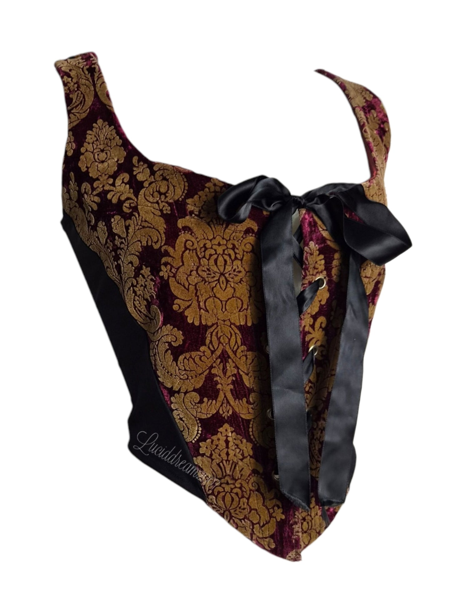 Raven corset top