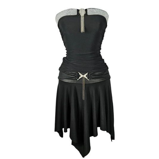 Twin set with rhinestone details