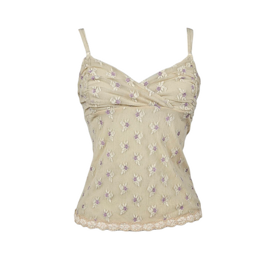 Romantic lace tank top 