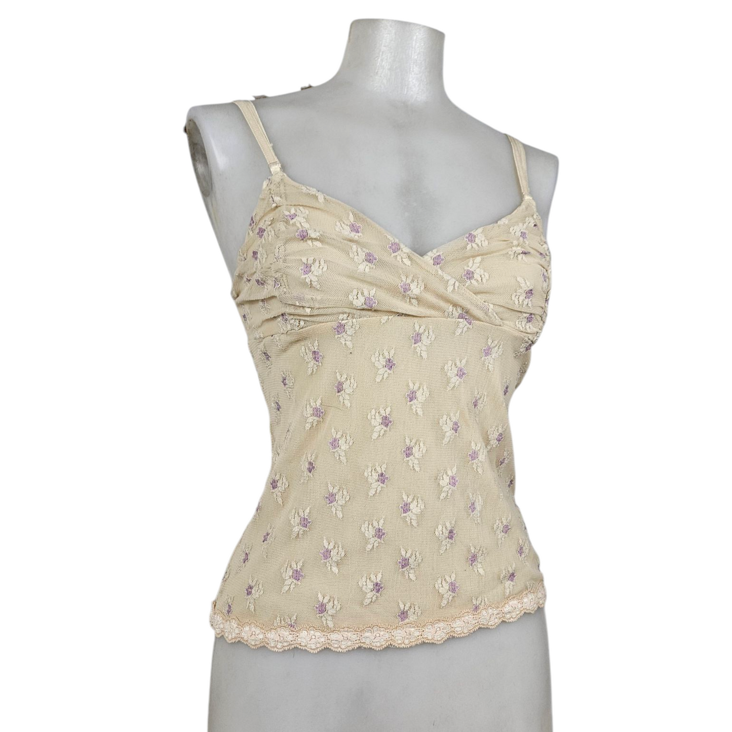 Romantic lace tank top 