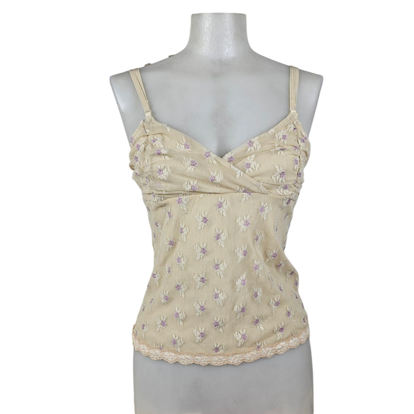 Romantic lace tank top 