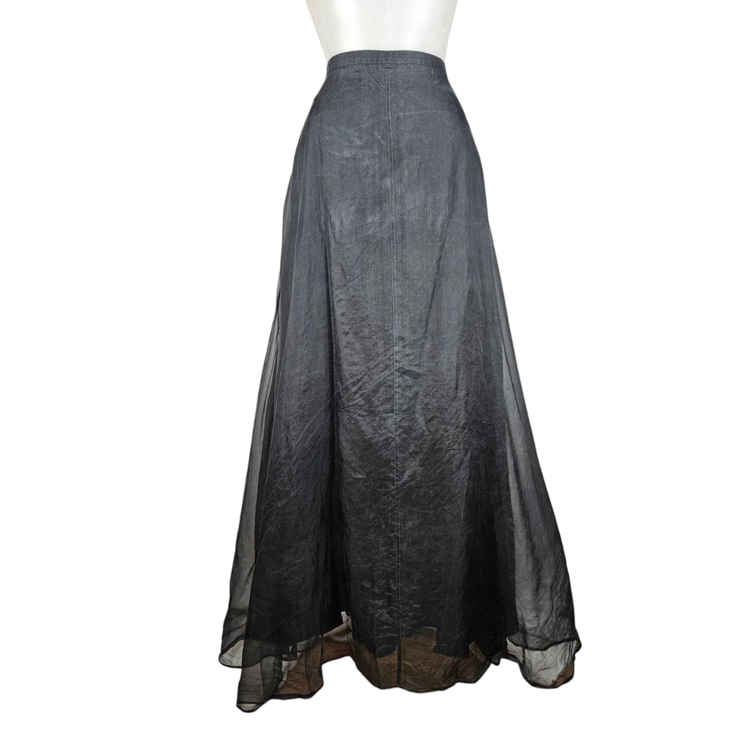 Maxi jupe en voile doublée