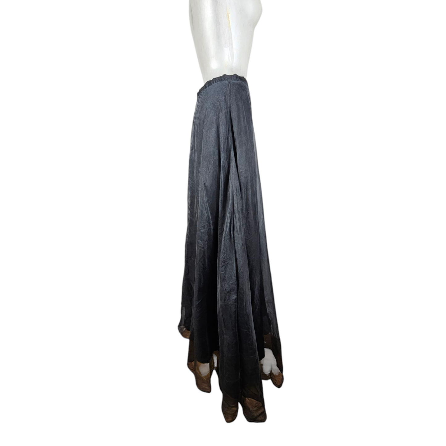 Maxi jupe en voile doublée
