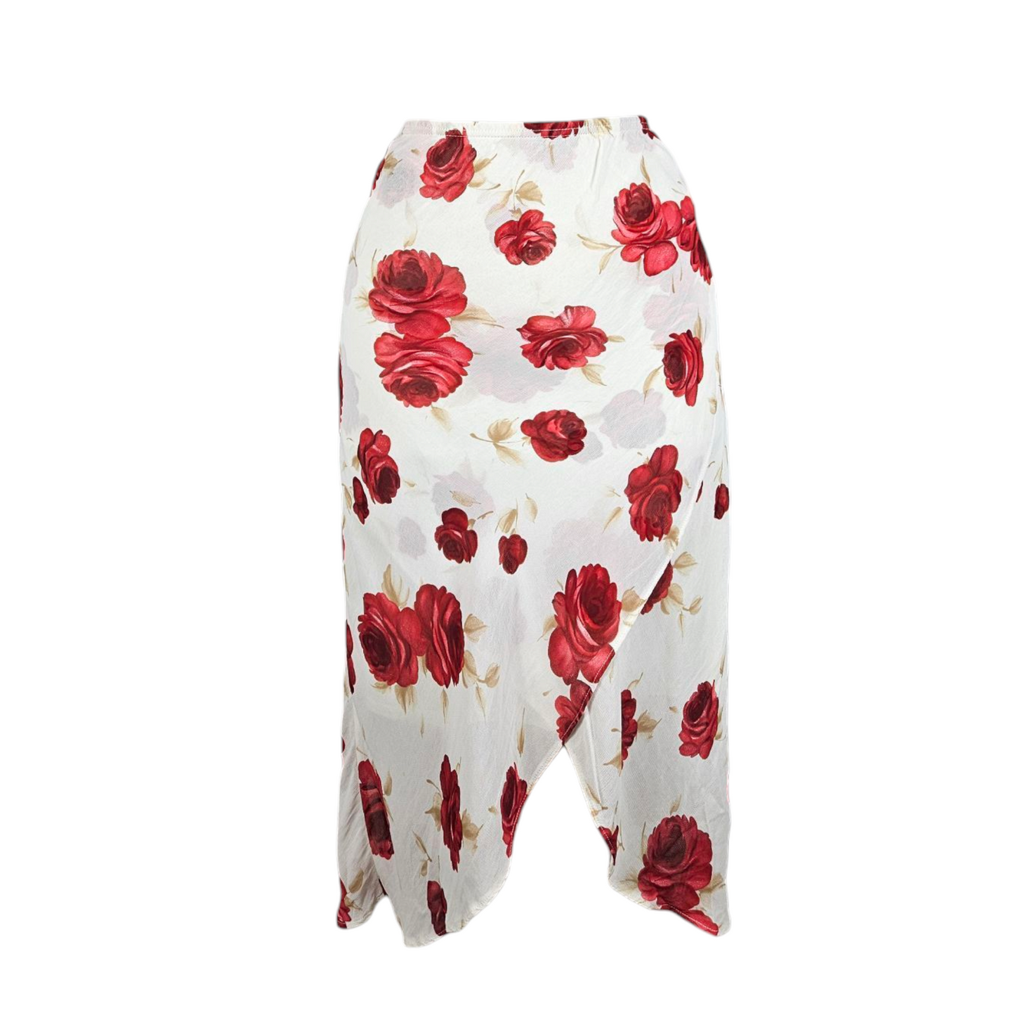 Floral tulip skirt