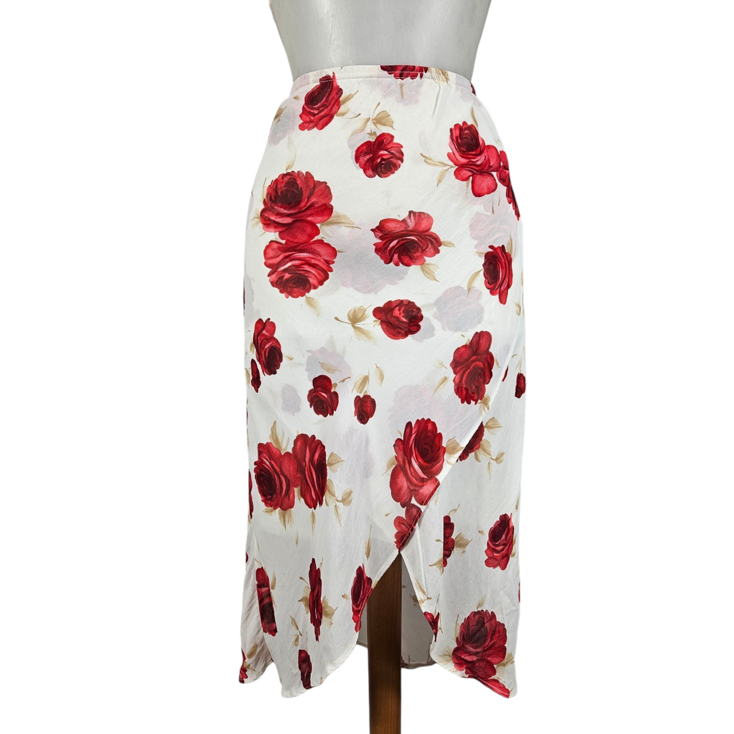 Floral tulip skirt