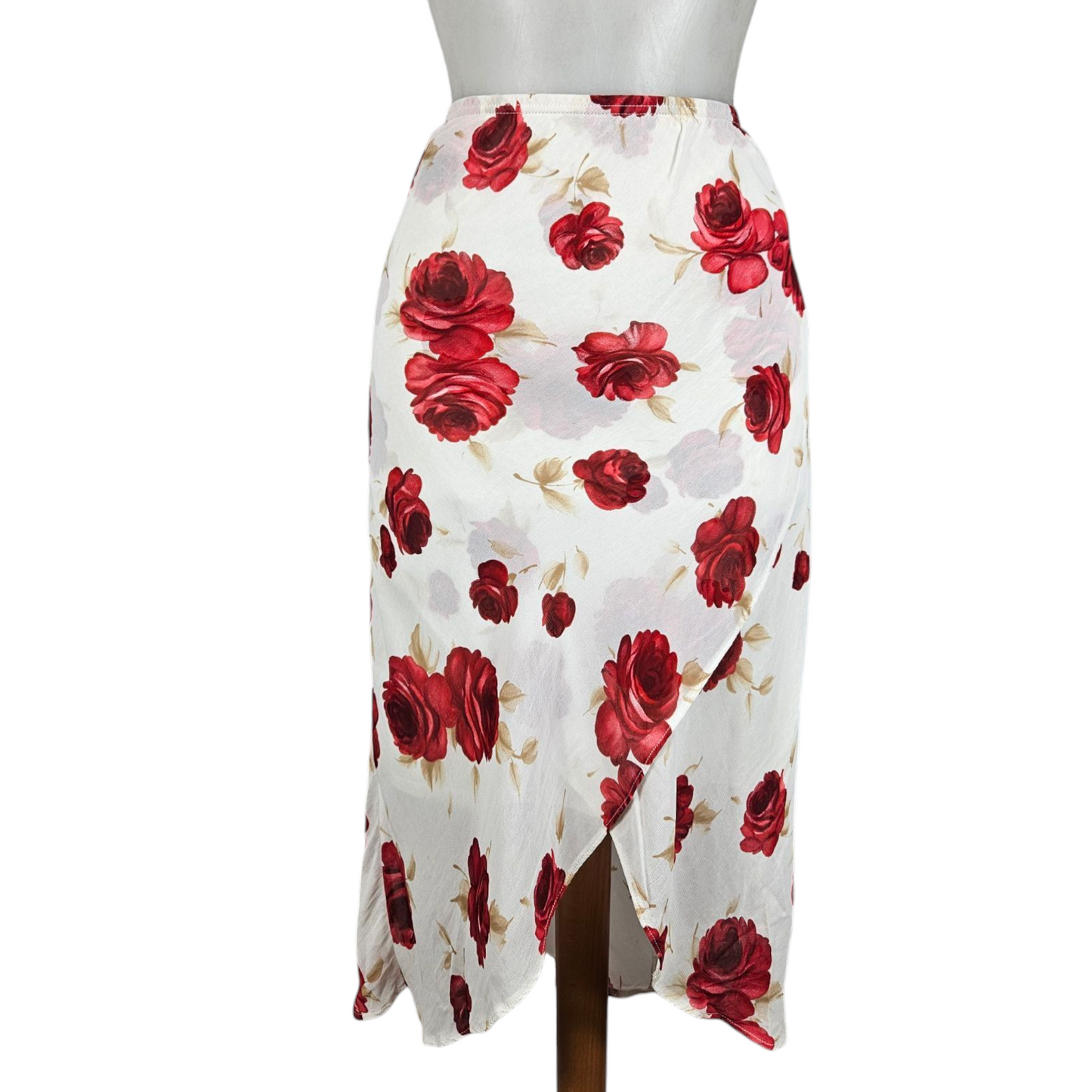 Floral tulip skirt