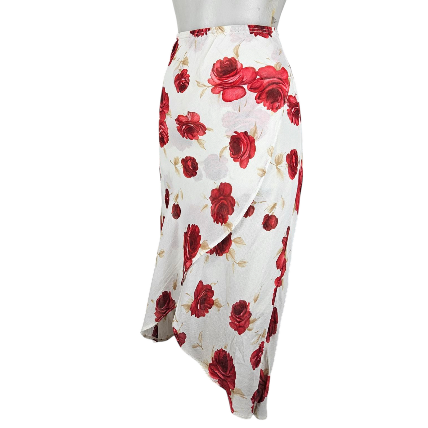 Floral tulip skirt