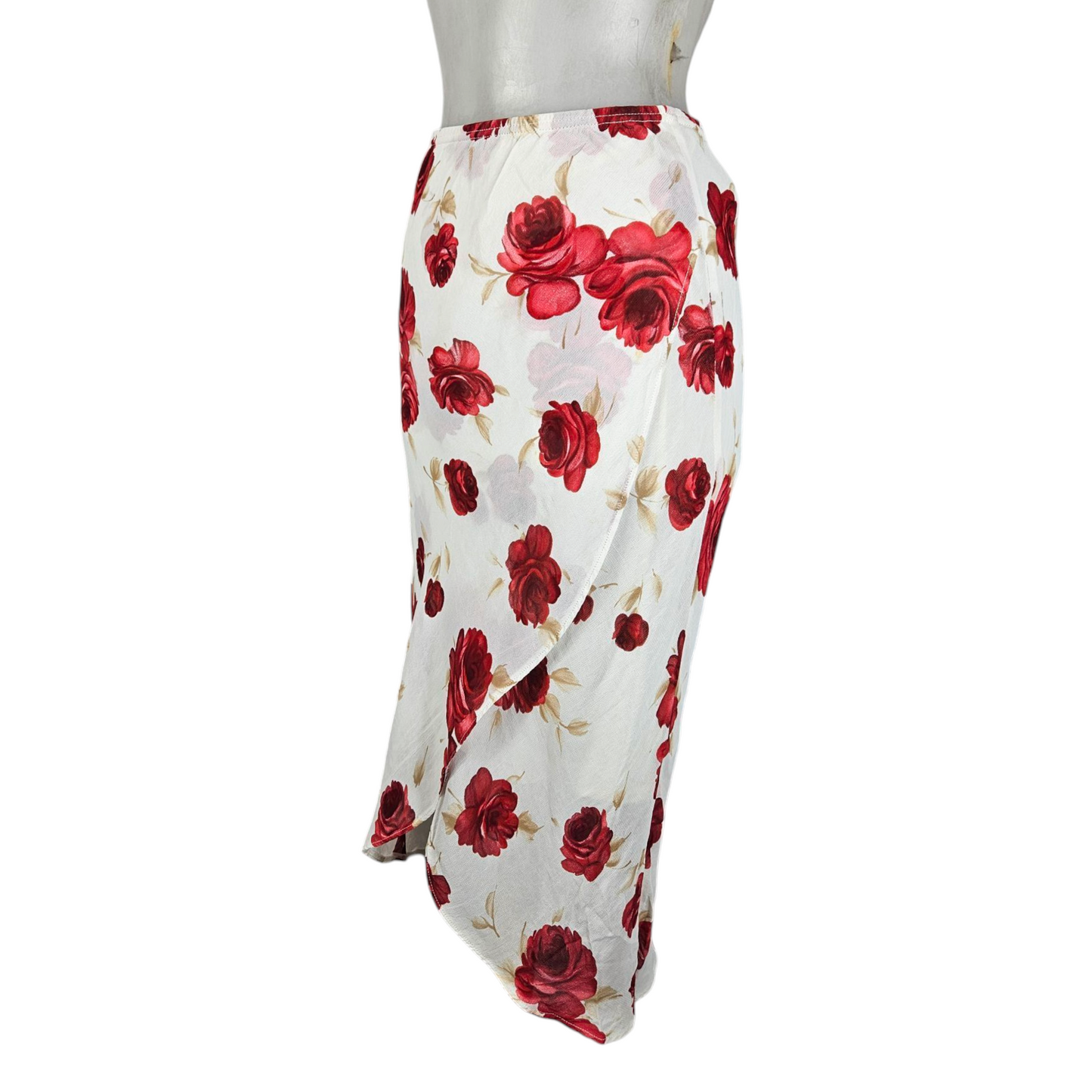 Floral tulip skirt