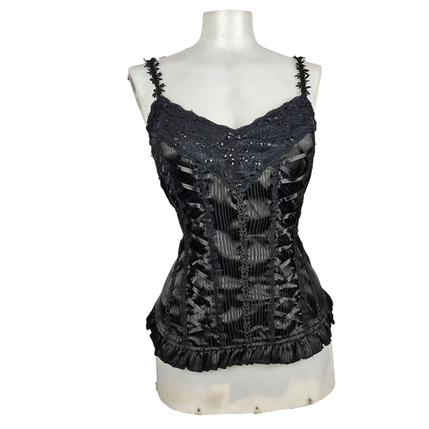 Corset-style top