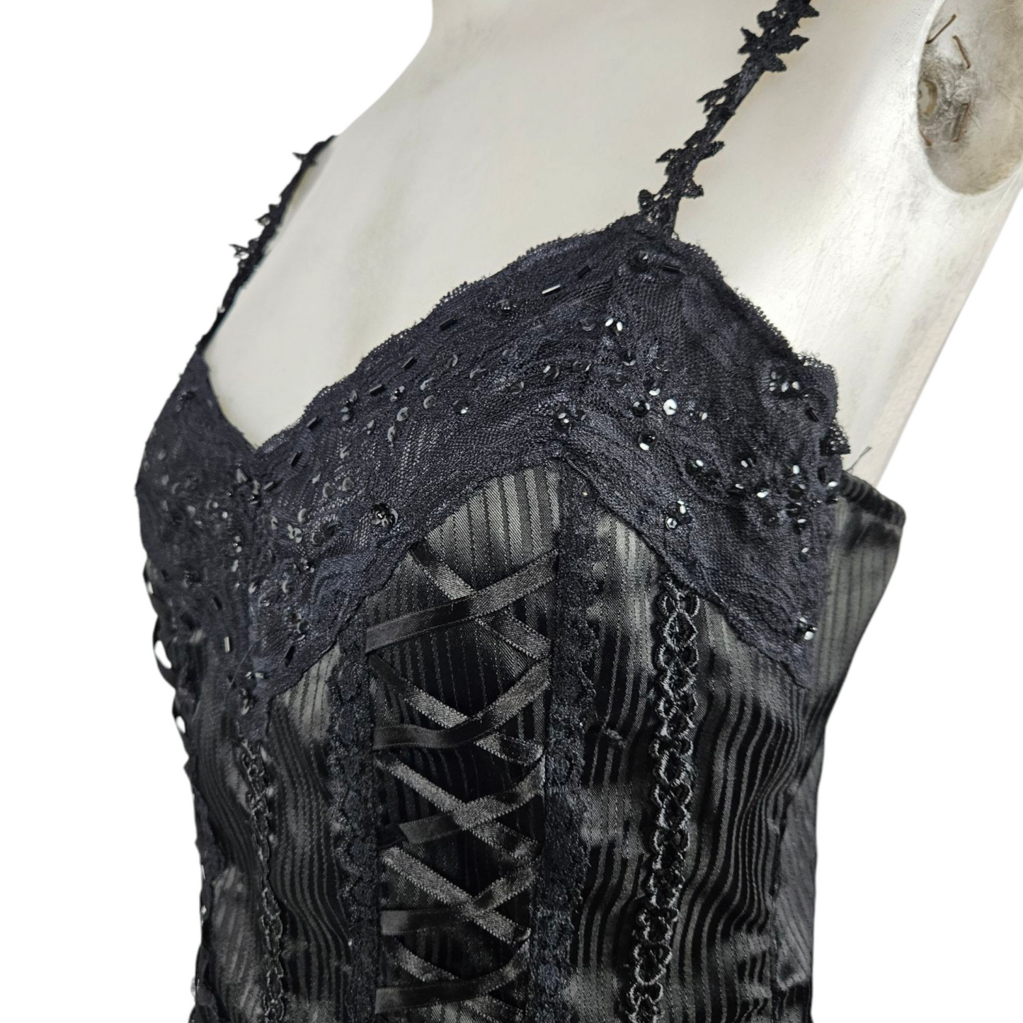 Corset-style top