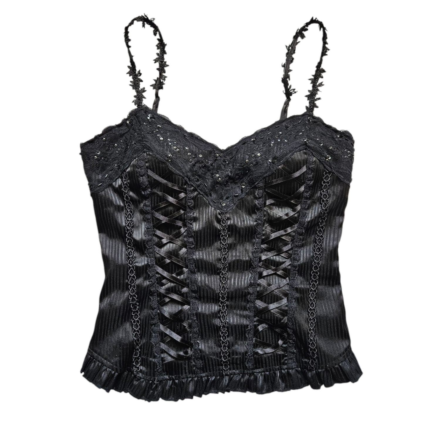 Corset-style top