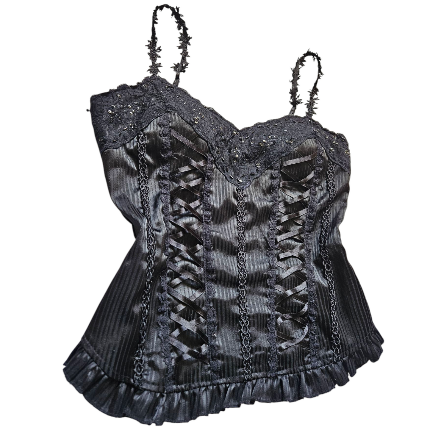Corset-style top